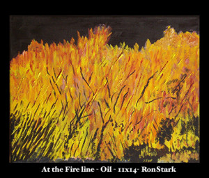 At the Fire Line - Ron Stark